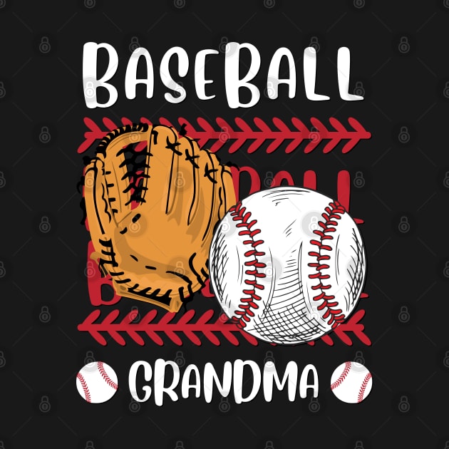 My Favorite Baseball Player Calls Me Grandma Gift for Baseball Grandma by BoogieCreates