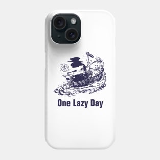One Lazy Day - Vintage Style Design Phone Case