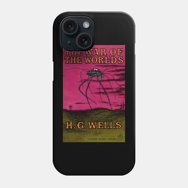 The War of the Worlds by H.G. Wells Phone Case by Desert Owl Designs