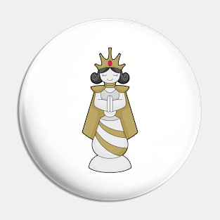 Chess piece Queen Crown Chess Pin