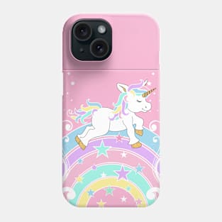 Starry Rainbow Unicorn Phone Case