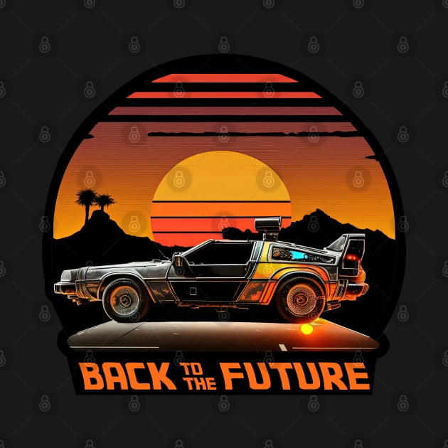 Vintage Delorean Time Machine by MaxDeSanje 