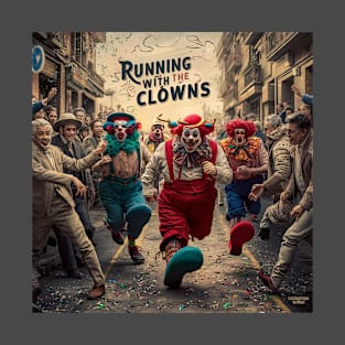 Running with the clowns! T-Shirt