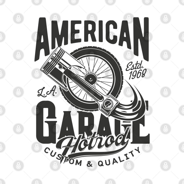 American garage - Hotrod by Teefold