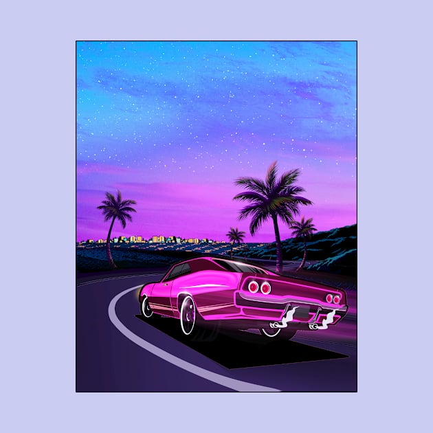 Outrun The Night by Artful Vista