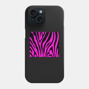 Pink Zebra Print Phone Case