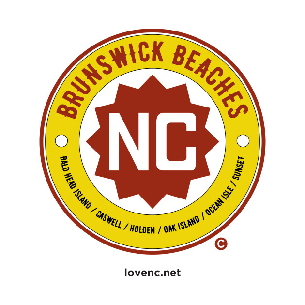 Brunswick Beaches (Full Color) by Love NC