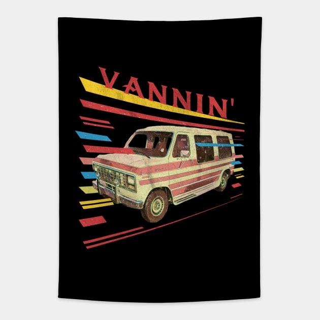 Vanning Vanner Van Life Tapestry by karutees