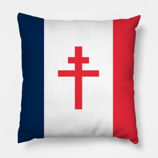 Free France Flag Pillow