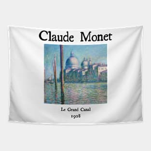 Le Grand Canal by Claude Monet Tapestry