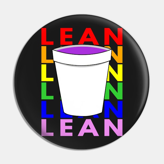 LEAN Technicolor Pin by DannyOnXannies