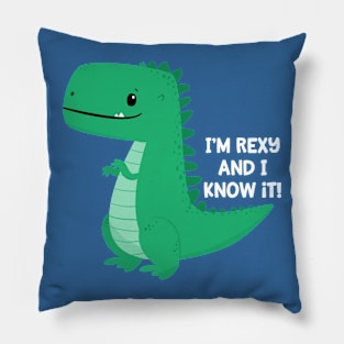 Rexy T-Rex Pillow