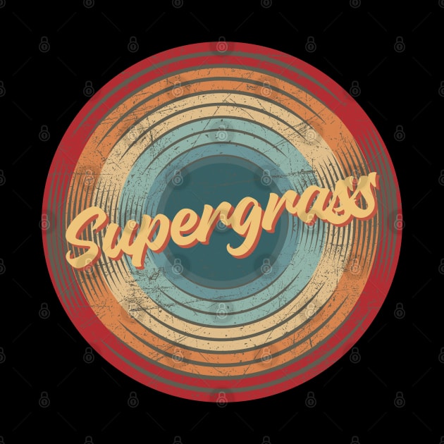 supergrass vintage circle by musiconspiracy