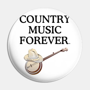 Country Music Forever Pin