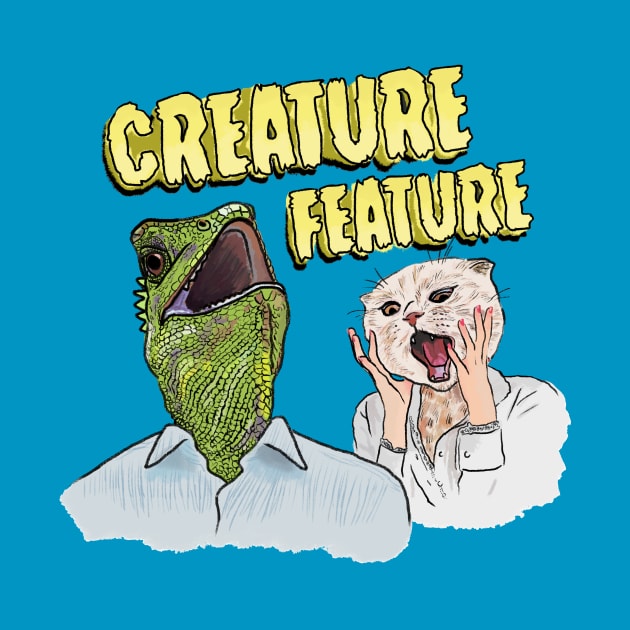 Creature Feature podcast in SHIRT form! by Creature Feature