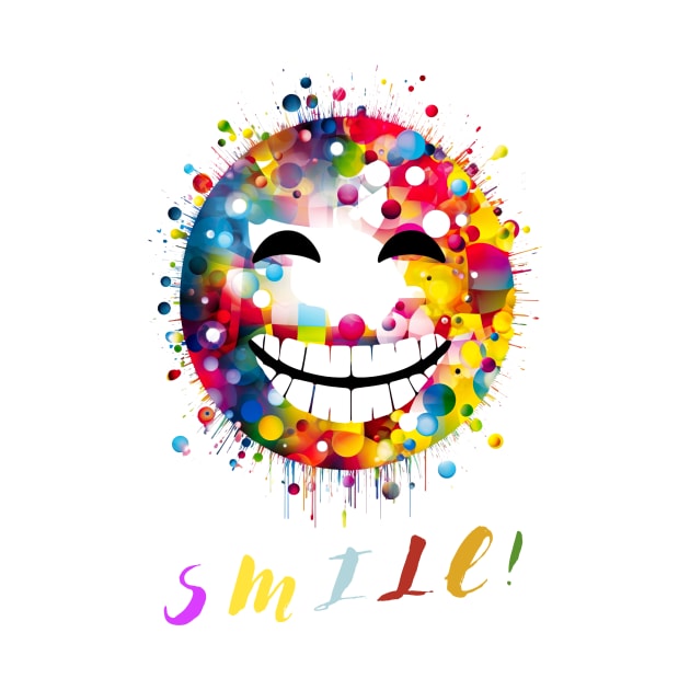 Smile and spread joy around you, Smiles are Contagious by HSH-Designing