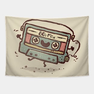 80-s Mix Tapestry