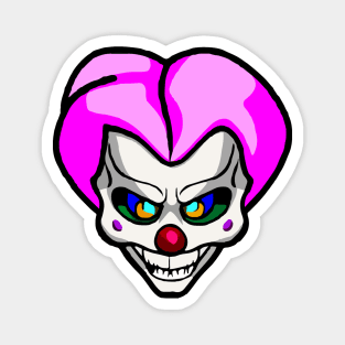 Crazy Clown Magnet