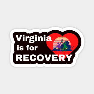 Virginia is for Recovery Magnet