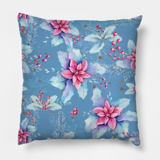 Poinsettia Pillow