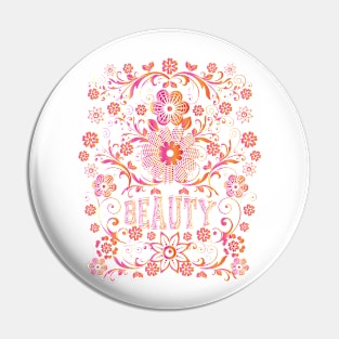 Beauty flowers Pin