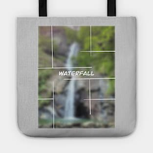 Blurry waterfall Tote