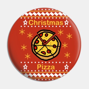 Christmas Pizza Pin