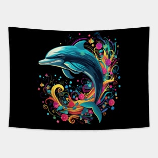 Dolphin Happiness Tapestry