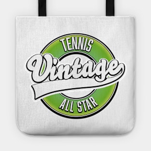 Tennis all star logo. Tote