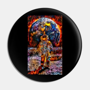 Moon Walker Pin