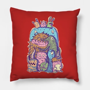 Silly Monsters Pillow