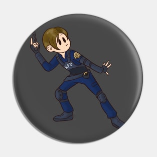 Tiny Leon Kennedy Pin