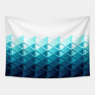 Isometric Waves Tapestry