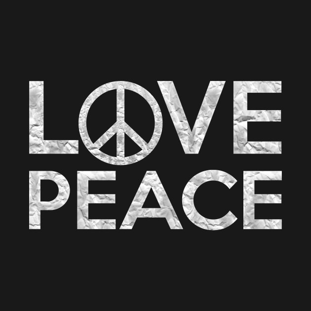 Love Peace Freedom  Peace Symbol T-Shirt by PhoenixDamn