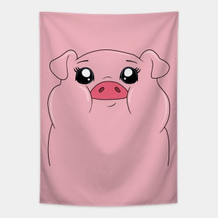 Cute Pig Tapestry