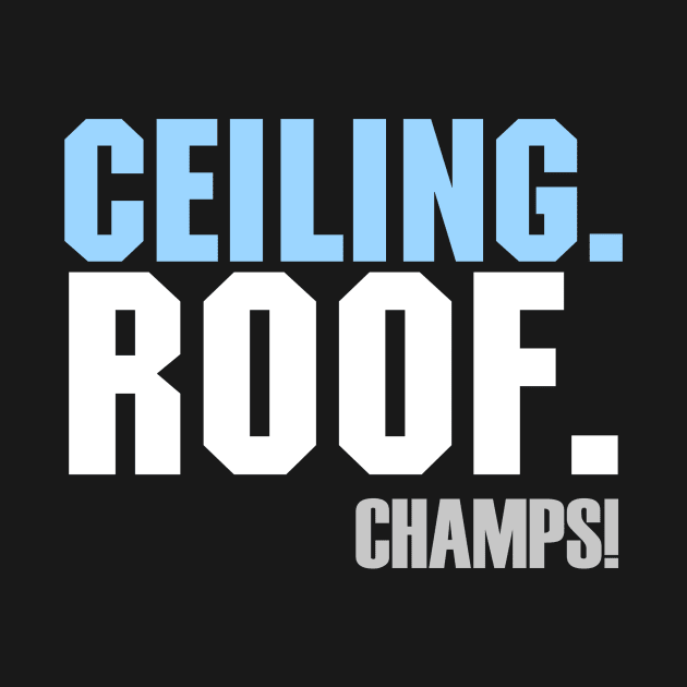 Ceiling. Roof. Champs!! by BTXstore