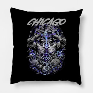 CHICAGO BAND DESIGN Pillow