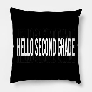 Hello second grade Pillow