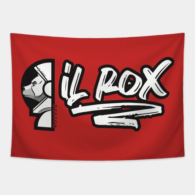 IlRoxDESIGN logo Tapestry by IlRoxDESIGN