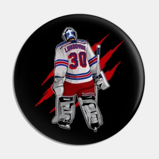 Henrik Lundqvist Skates #30 Claw Pin