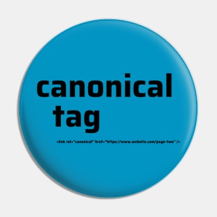 Canonical Tag Pin