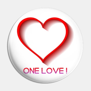 one love Pin