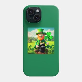 Folk Art Leprechaun Phone Case