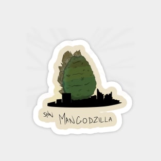 Mangodzilla Magnet