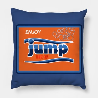 Jump Orange Soda Pillow