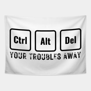 Ctrl + Alt + Del Your Troubles Away_a Tapestry