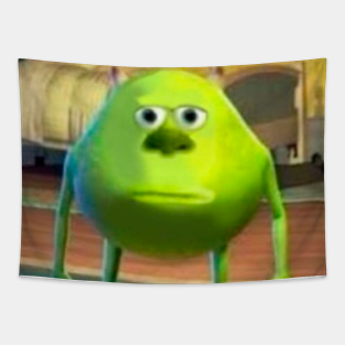 Mike Wazowski Tapestries Teepublic