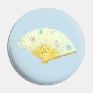 Jasmine Folding Fan Photo Pin