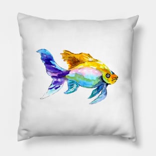 Rainbow Goldfish Pillow