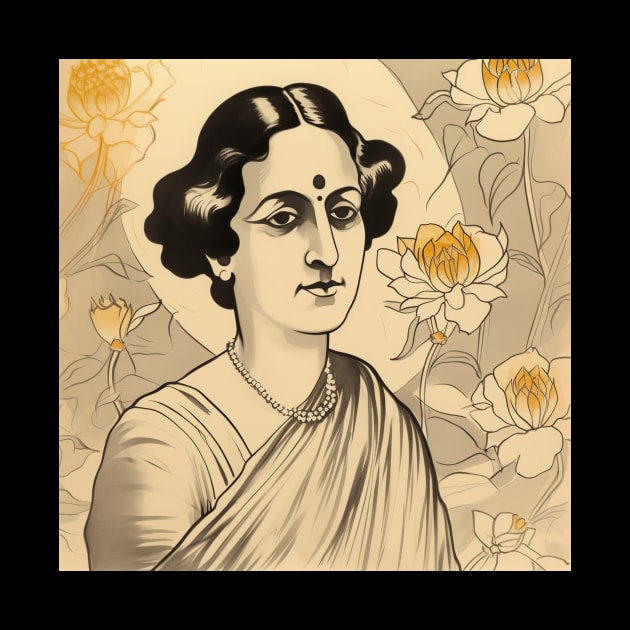 Indira Gandhi leader by ComicsFactory